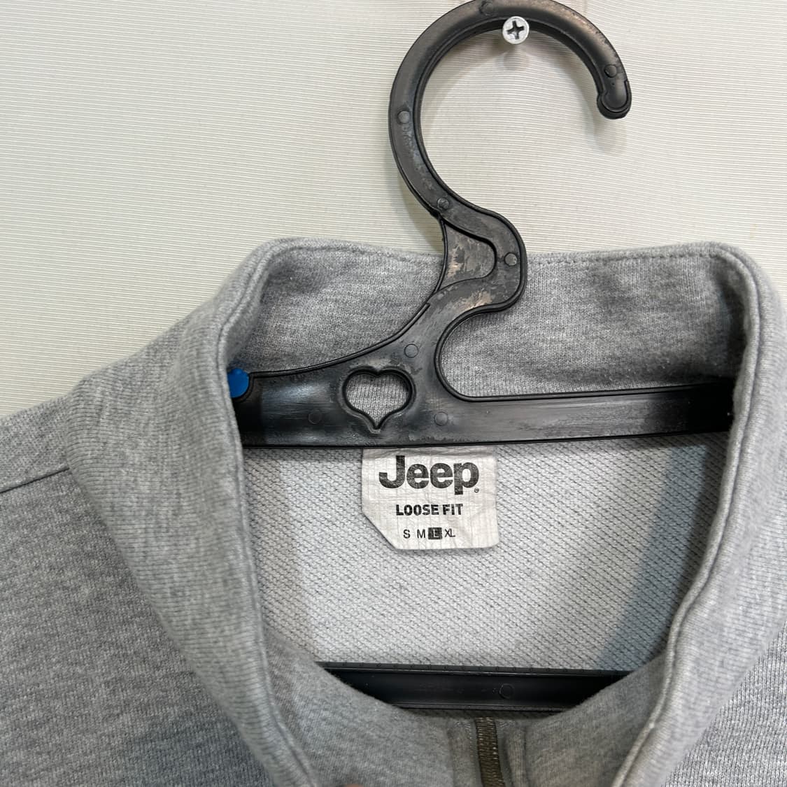 지프 남성 반집업 맨투맨 티셔츠 100 상품이미지2