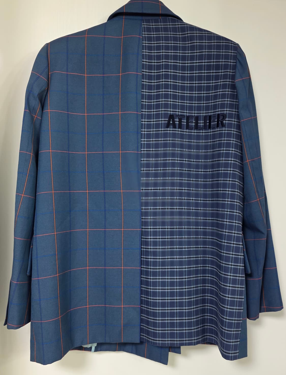 럭키슈에뜨 아뜰리에 체크 더블자켓 ㅡ36사이즈 상품이미지7