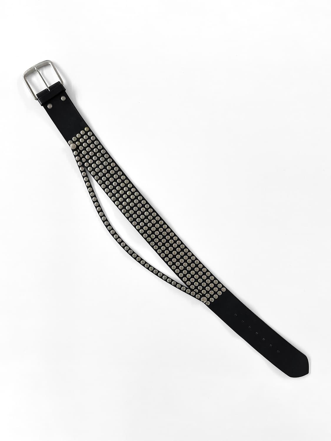 (Rare) A.F. VANDEVORST 더블 레이어 스터드 레더 벨트 상품이미지3