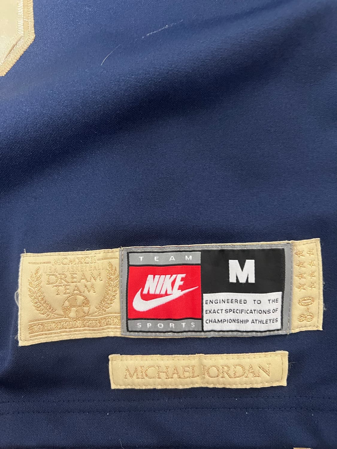 나이키 올드스쿨 조던 1992 드림팀 농구 져지 유니폼 상품이미지4