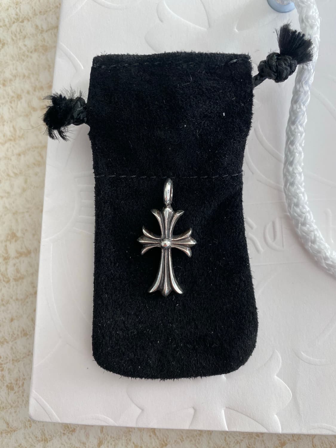 (새제품) 크롬하츠 타이니크로스 다이아 풀파베 상품이미지3