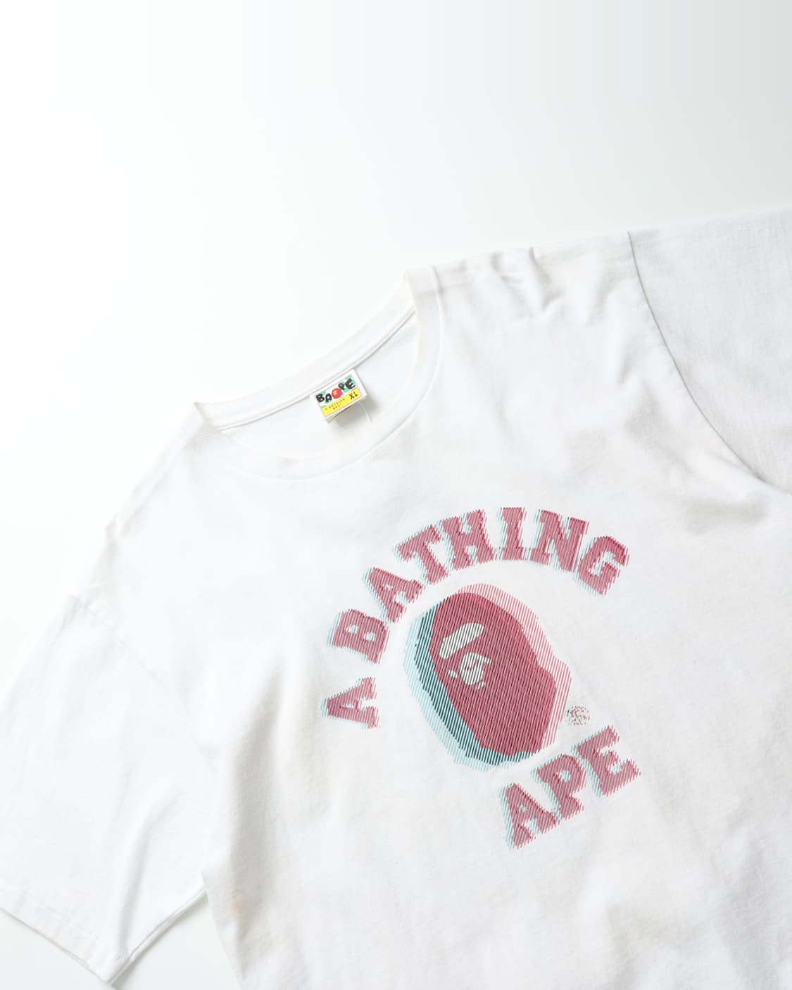 A BATHING APE Anaglyph College Logo Tee 상품이미지5