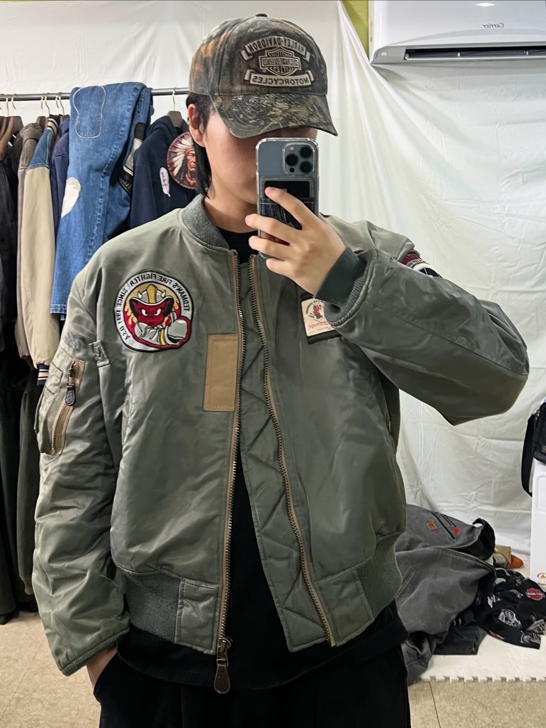테드컴퍼니 MA-1 항공점퍼 자켓 상품이미지3