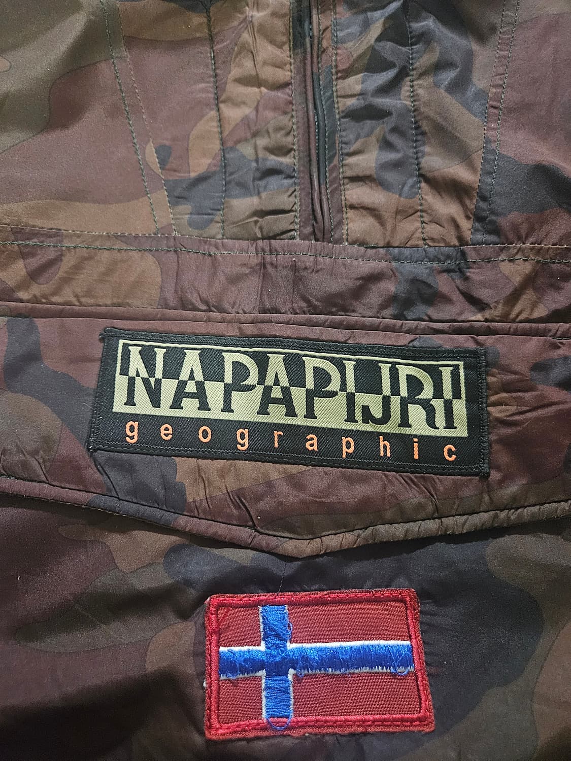 나파피리 레인포레스트 아노락 카모 (XXL/기모안감) 상품이미지3