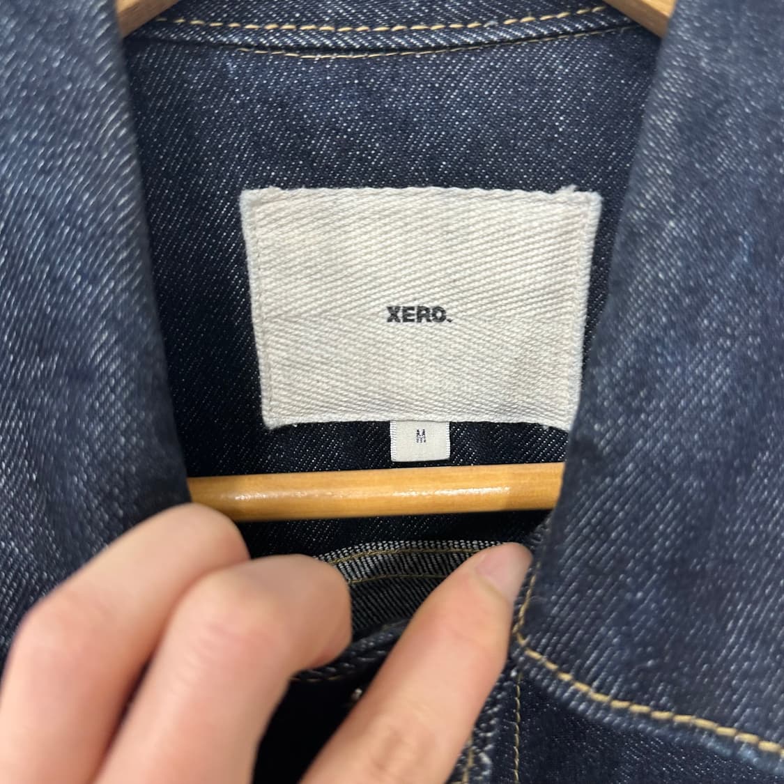 제로 데님 트러커 자켓 상품이미지3