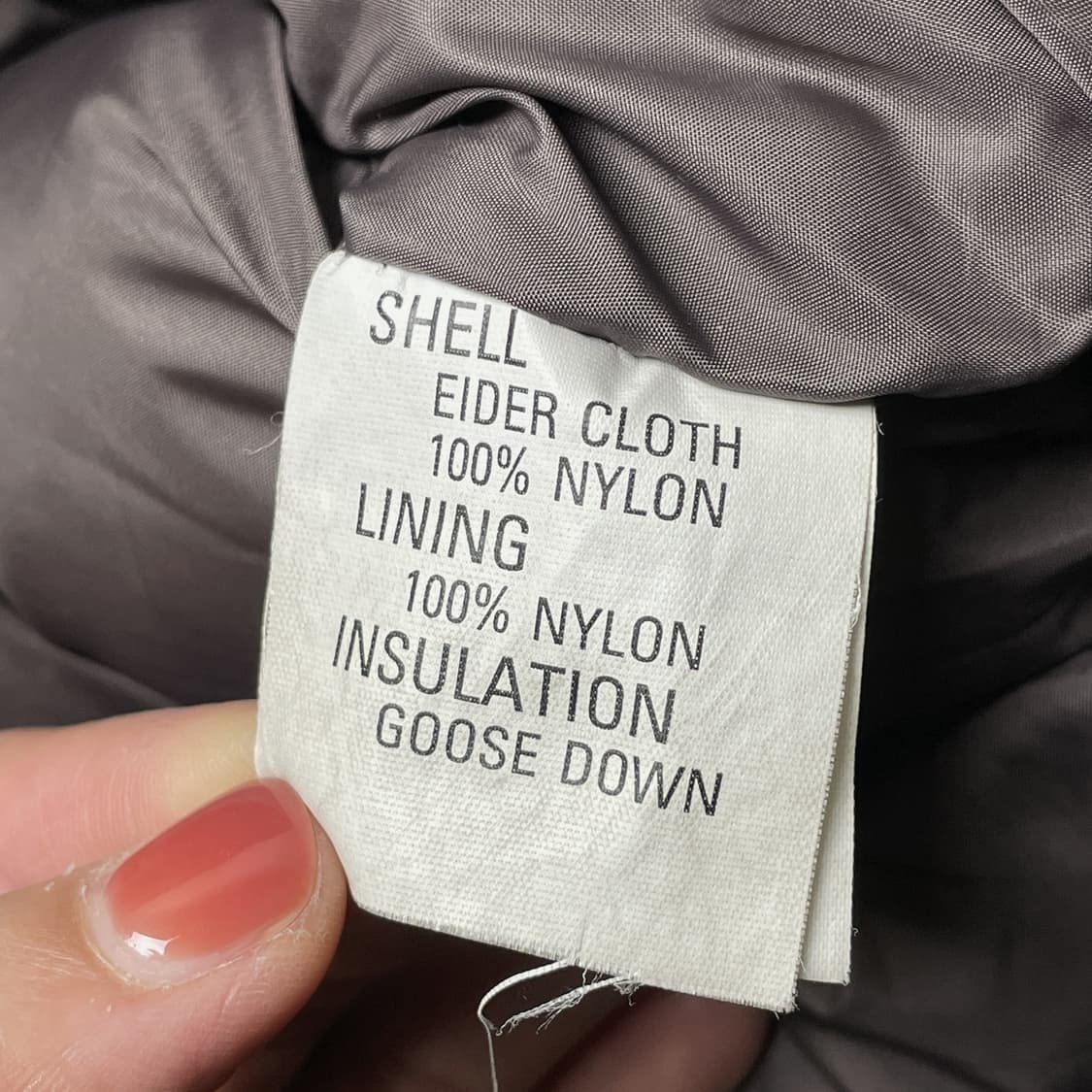 THE NORTH FACE 1990s 노스페이스 빈티지 블랙 다운 자켓 상품이미지10