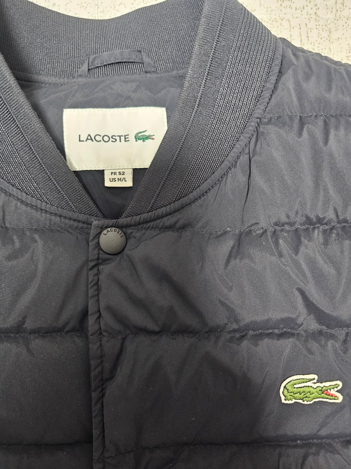 라코스테 경량패딩조끼 상품이미지2