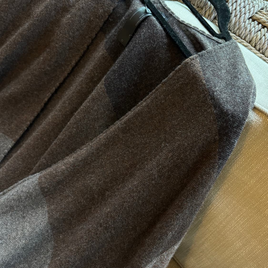 EILEEN FISHER 울 블록 망토 / 케이프 made italy 상품이미지5