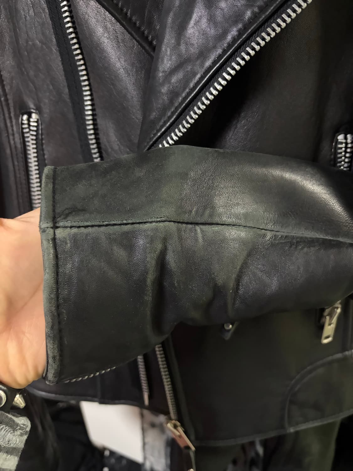 스터드 옴므 라이더 자켓 상품이미지4