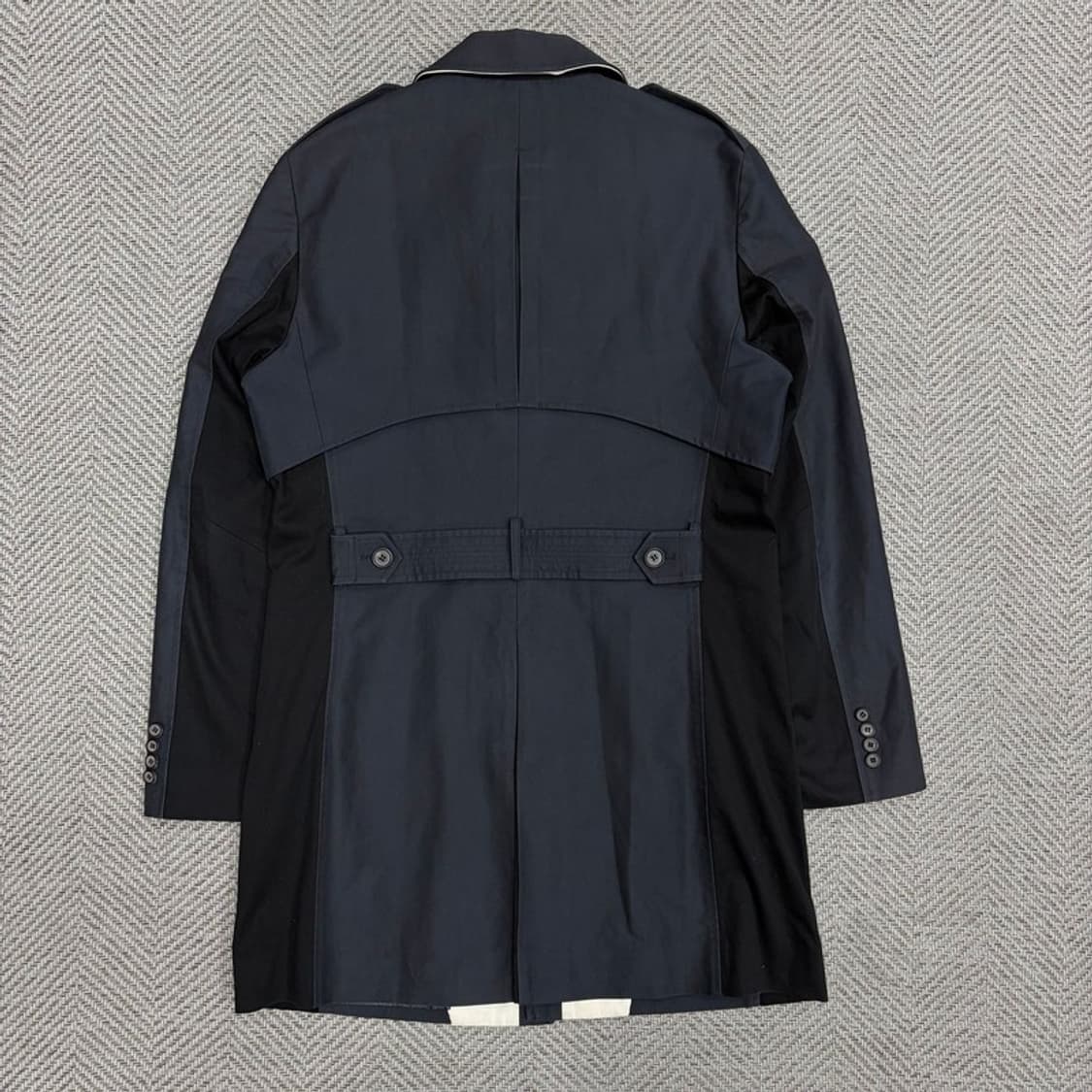 킨록 바이 킨록앤더슨 배색 디테일 코트 v1132 상품이미지2