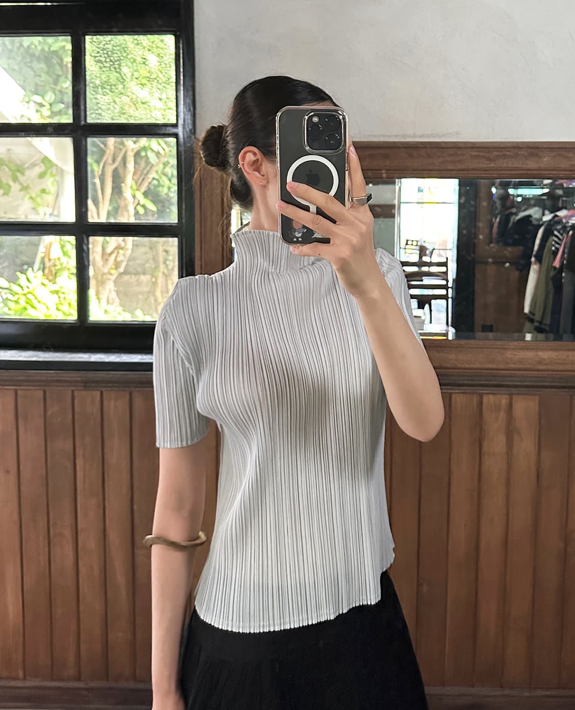 ISSEY MIYAKE PLEATS PLEASE grey 상품이미지1