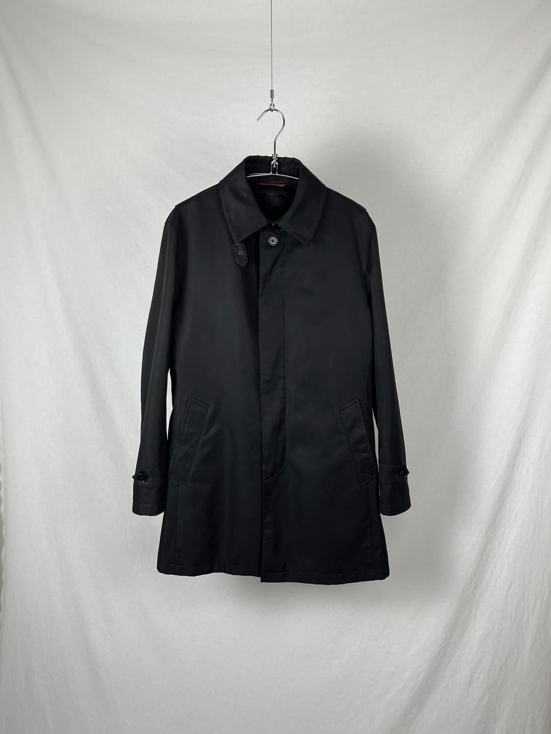 Mr. Junko 나일론 하프 코트 상품이미지1