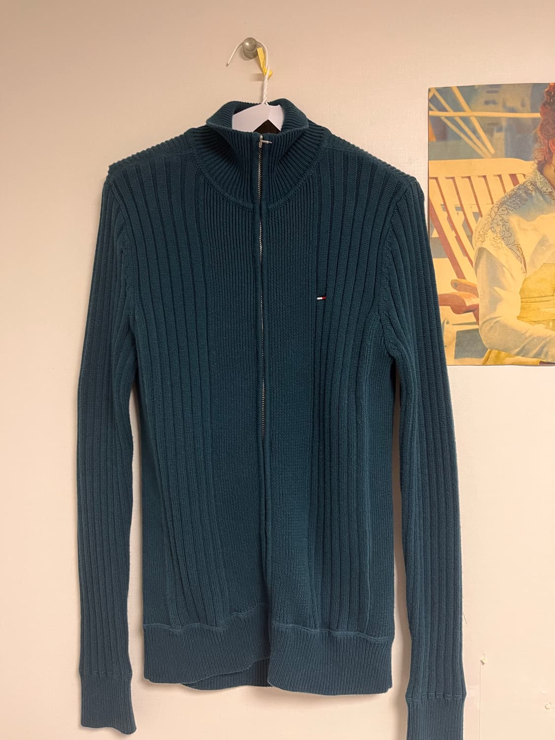 타미힐피거 니트 집업 상품이미지3