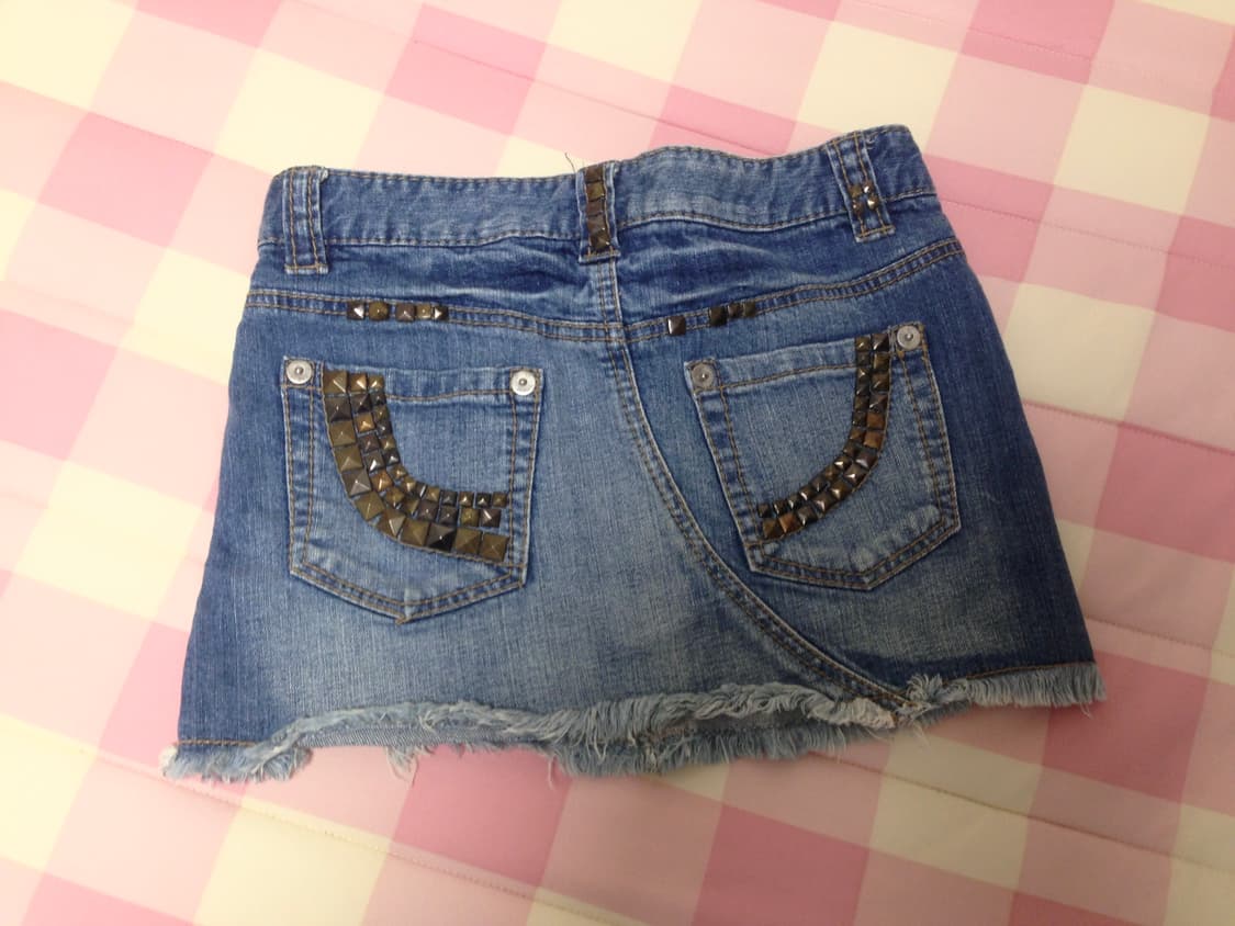 빈티지 Y2K 스터드 스커트 상품이미지2