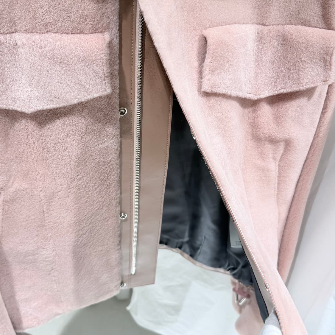 (A+/50) / 디올 밍크 퍼 자켓 핑크 상품이미지8
