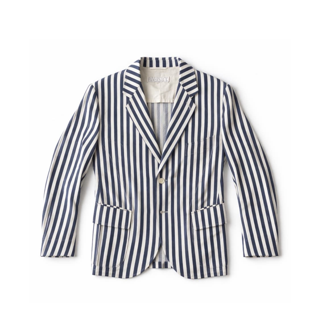 하버색 스트라이프 자켓 상품이미지1