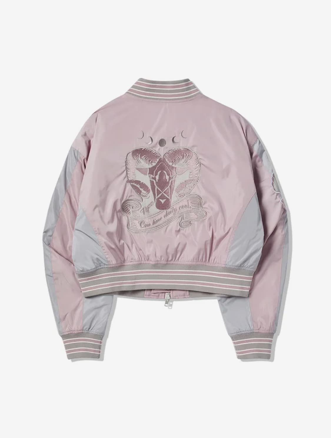 엔와이엑스엑스 봄버 자켓 핑크 상품이미지2