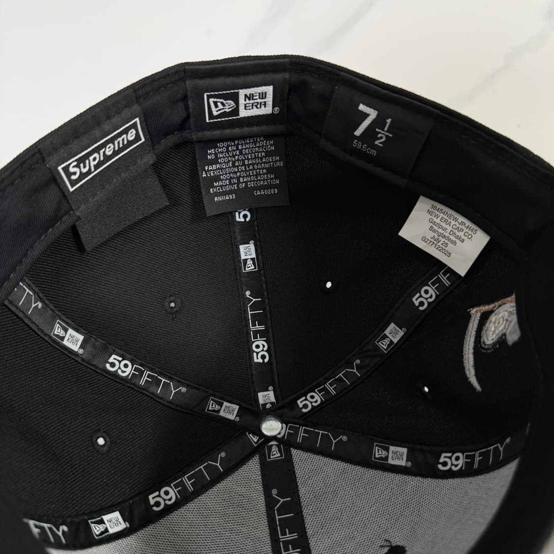 슈프림 뉴에라 s로고 712 상품이미지5