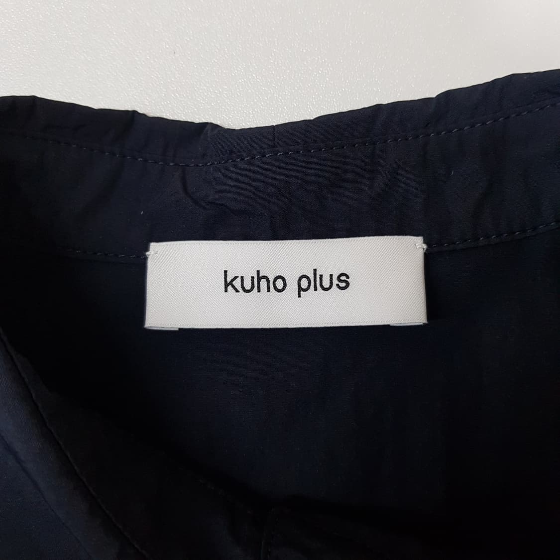 KUHO PLUS 구호플러스 2021 레이어드 랩 스타일 셔츠 원피스 상품이미지6