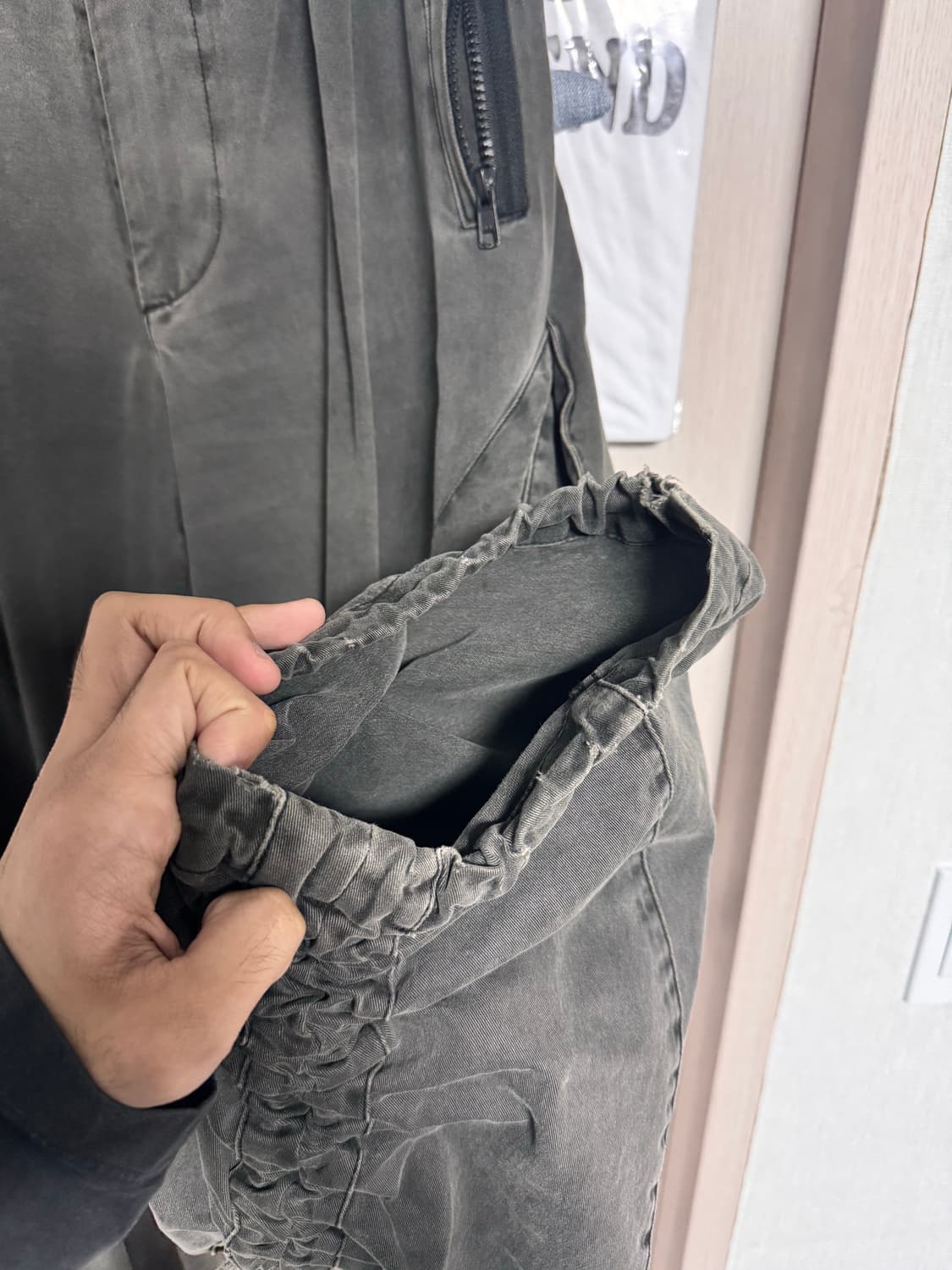 혜인서 카고 팬츠 챠콜 상품이미지7