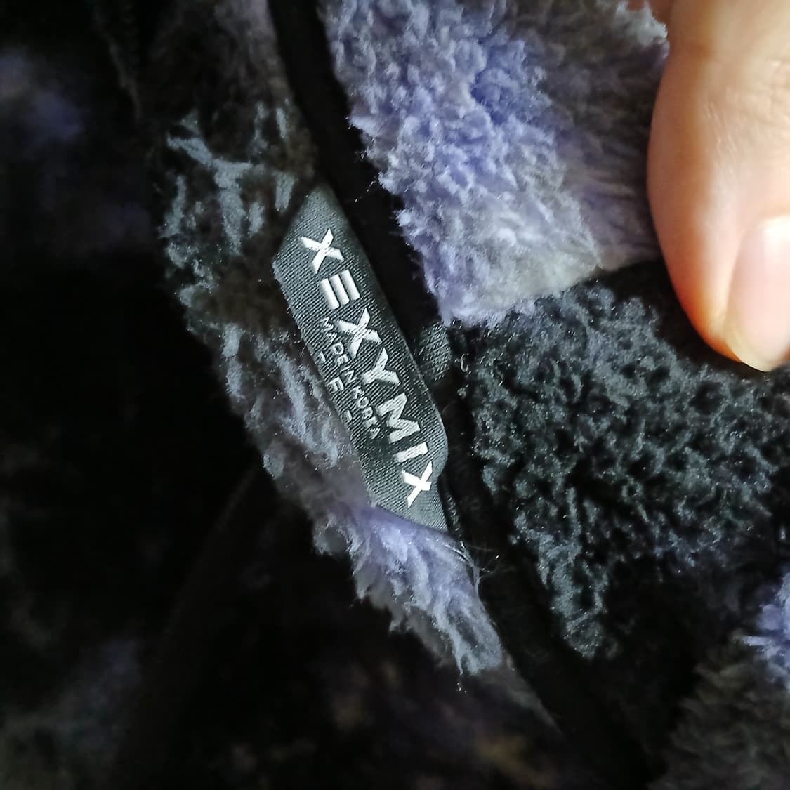 젝시믹스 XEXYMIX 남녀공용 아노락 후리스 점퍼 자켓 상품이미지5