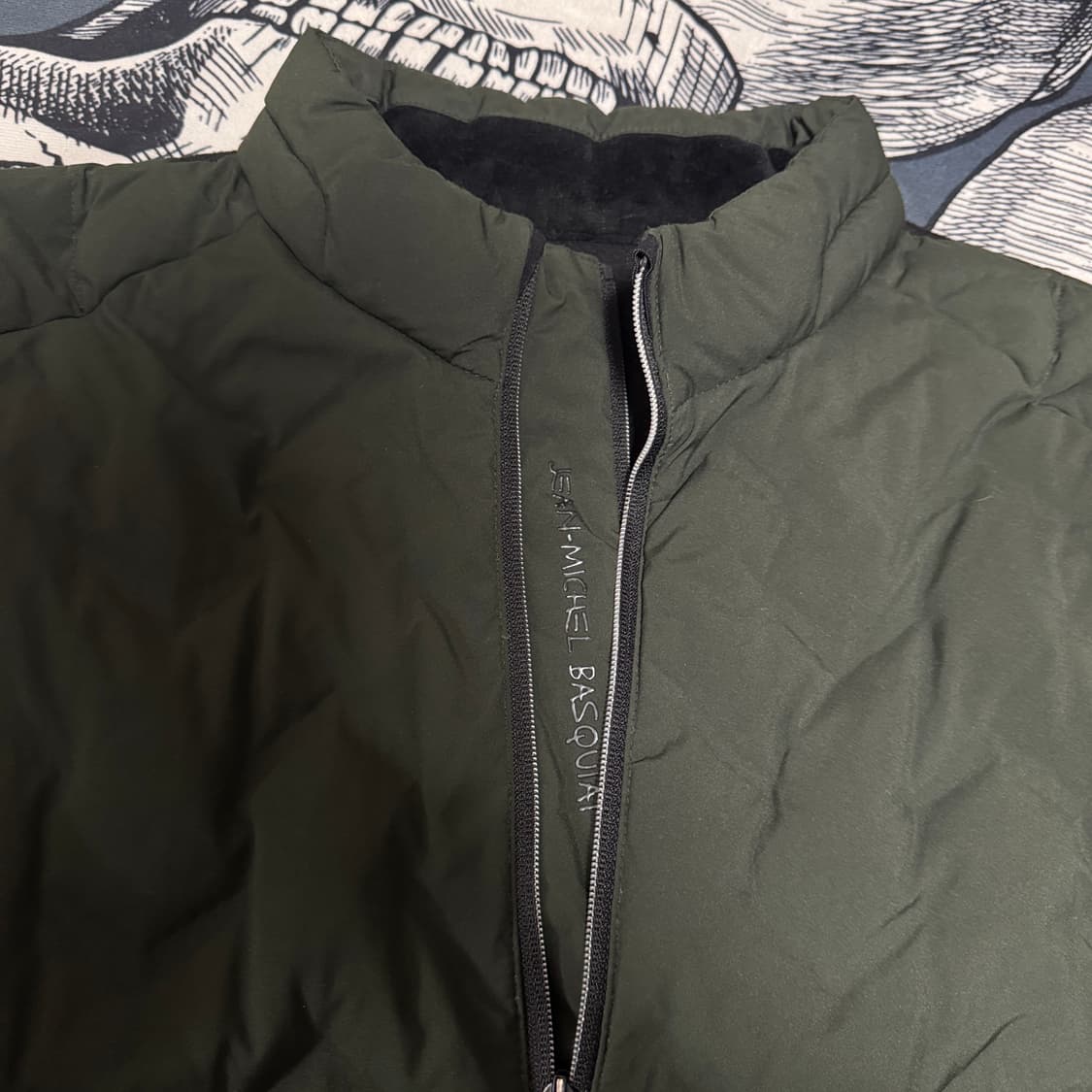 장미쉘바스키아 구스다운 방풍집업 105사이즈 상품이미지4