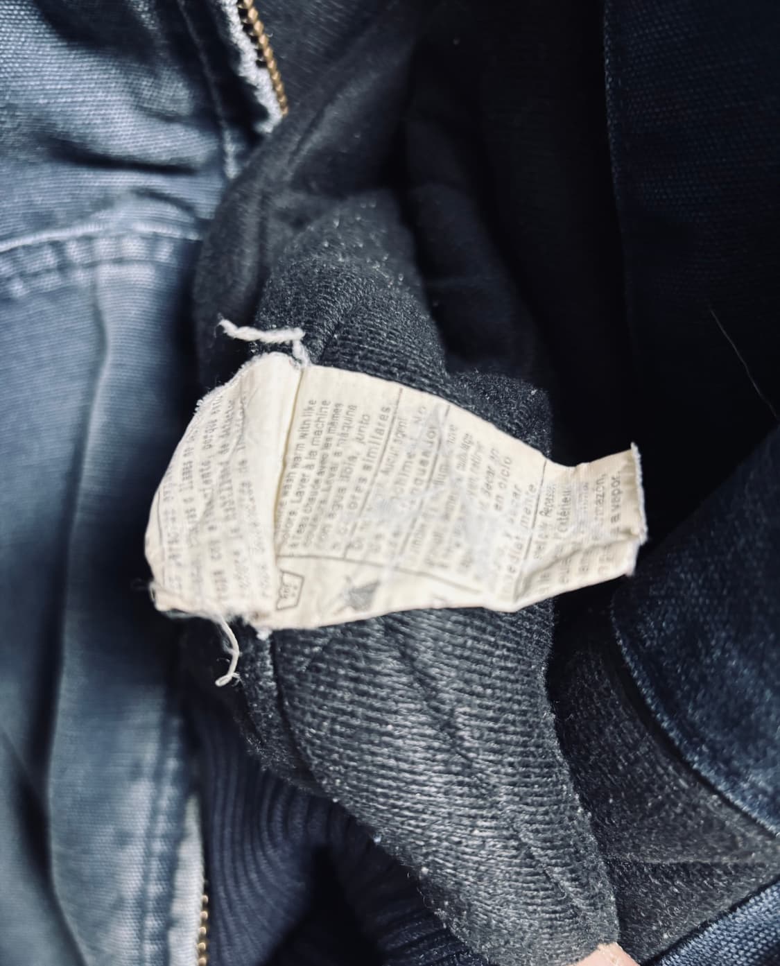 칼하트 J140 빈티지블루 Carhartt 워크 자켓 상품이미지4