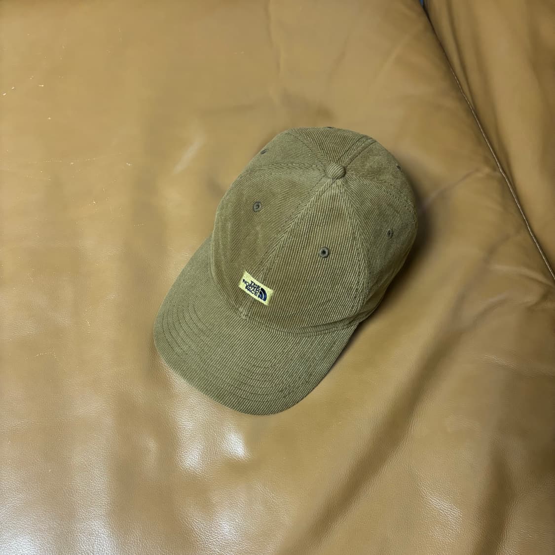 나나미카 노스페이스 퍼플라벨 6패널 볼캡 모자 코듀로이 탄 상품이미지5