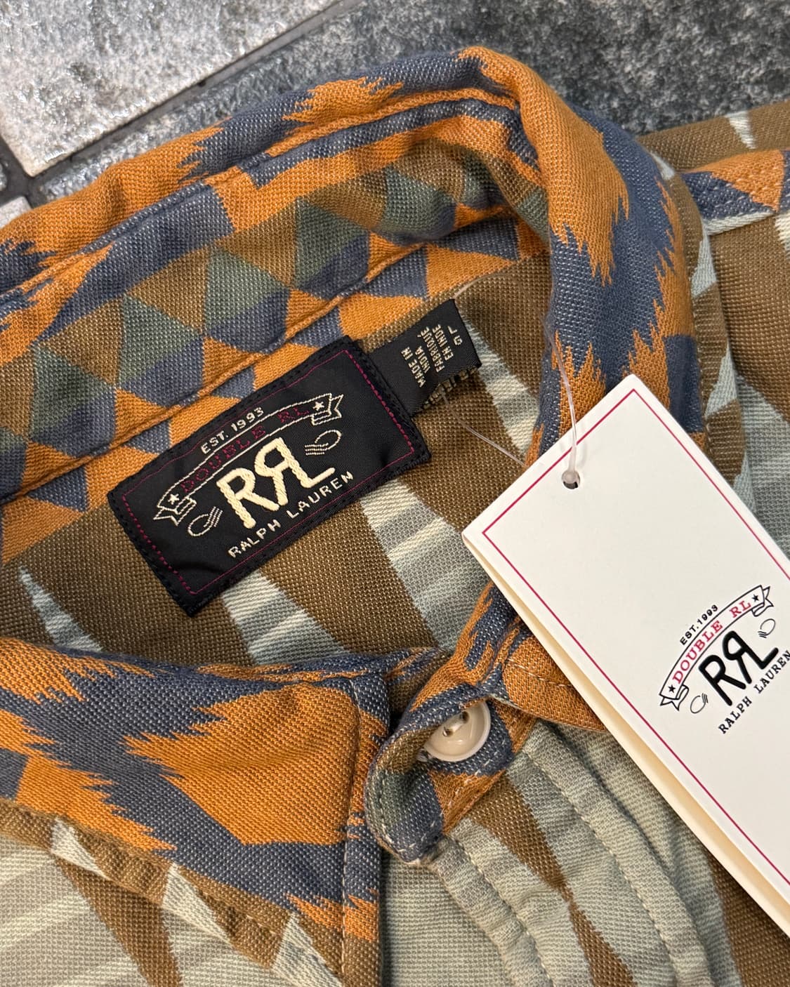 RRL 네이티브 패턴 워크셔츠 더블알엘 상품이미지6
