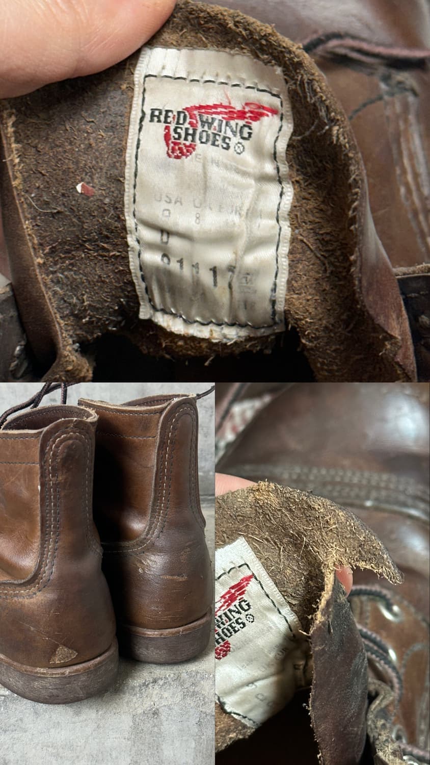 OG USA made 레드윙 8111 아이언레인저 상품이미지8