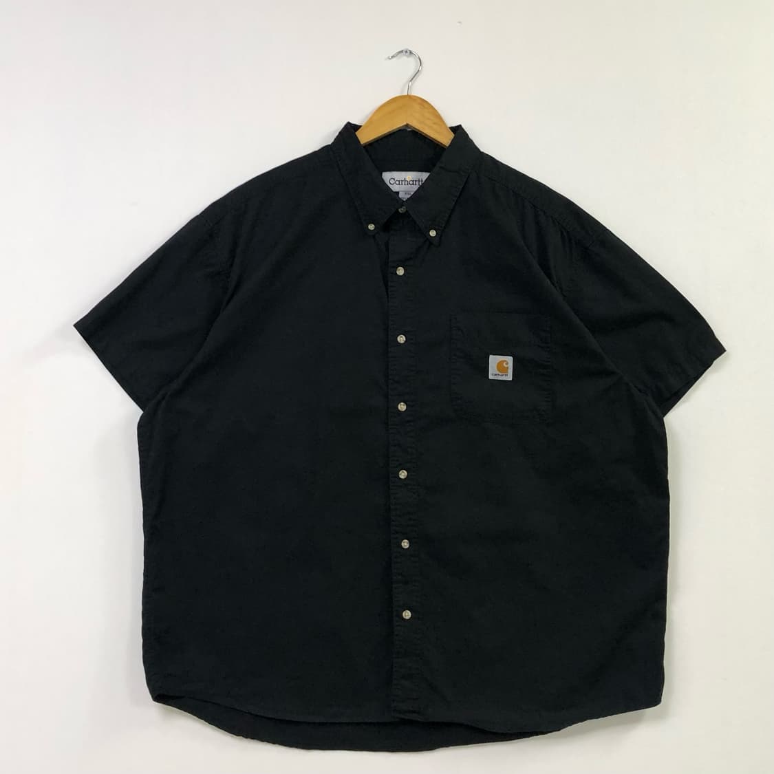 Xxl 칼하트 블랙 워크 셔츠 상품이미지2