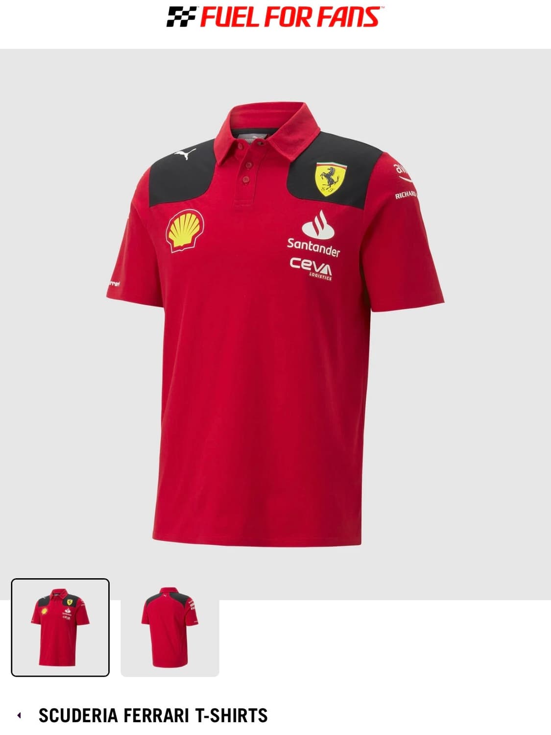 2023 f1 페라리 팀유니폼 상품이미지1