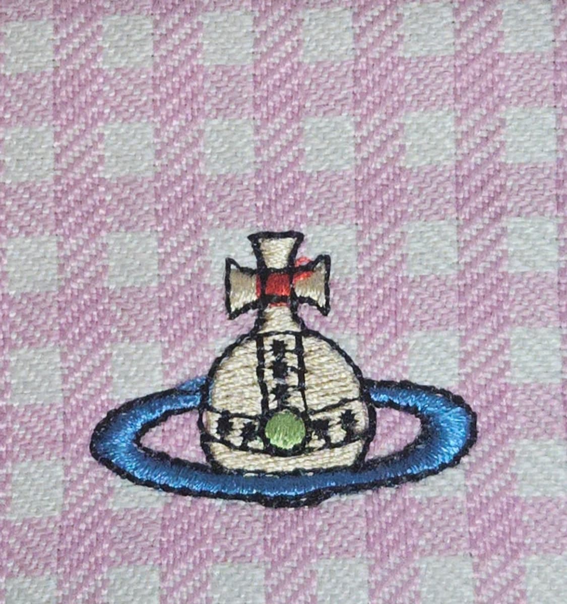 비비안웨스트우드 카드 체크무늬 코튼 지갑/월렛 상품이미지9