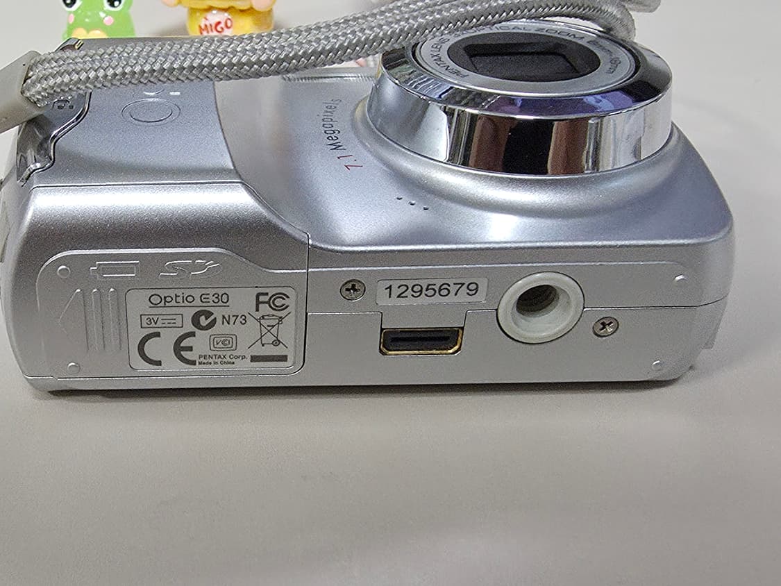 펜탁스 옵티오 E30(하자)빈티지 디지털카메라 상품이미지5