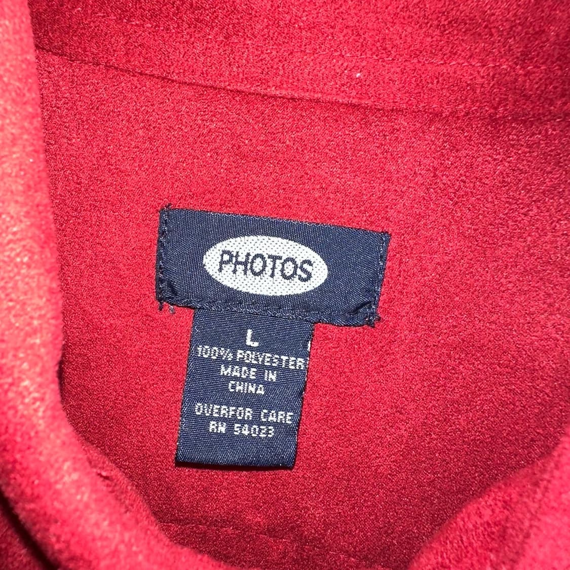 [JP VTG] 레드 웨스턴 스웨이드 셔츠 상품이미지6