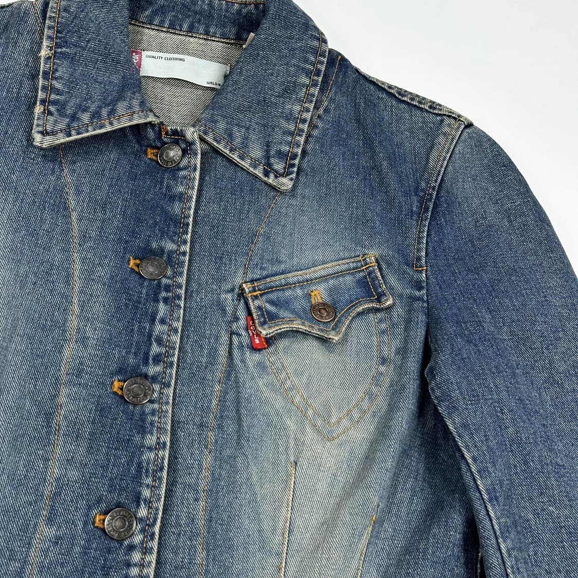 리바이스 오리지널 웨스턴 트러커 데님자켓 (M 여성추천) 상품이미지4