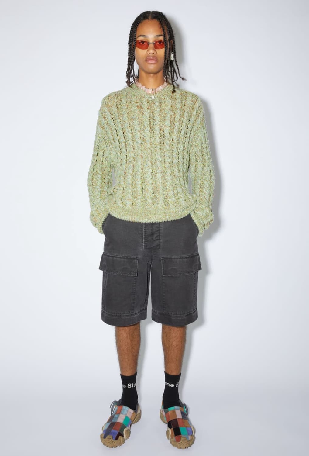 아크네 스튜디오 컨버터블 카고 워싱 진 상품이미지7