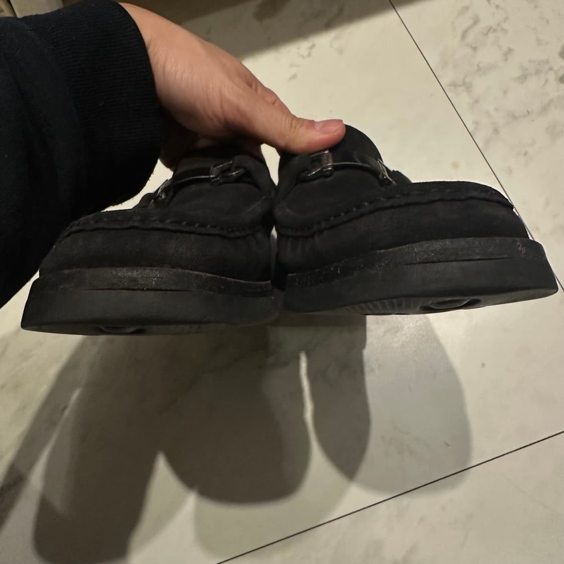 페라가모 Ferragamo 스웨이드 간치니 로퍼 상품이미지10