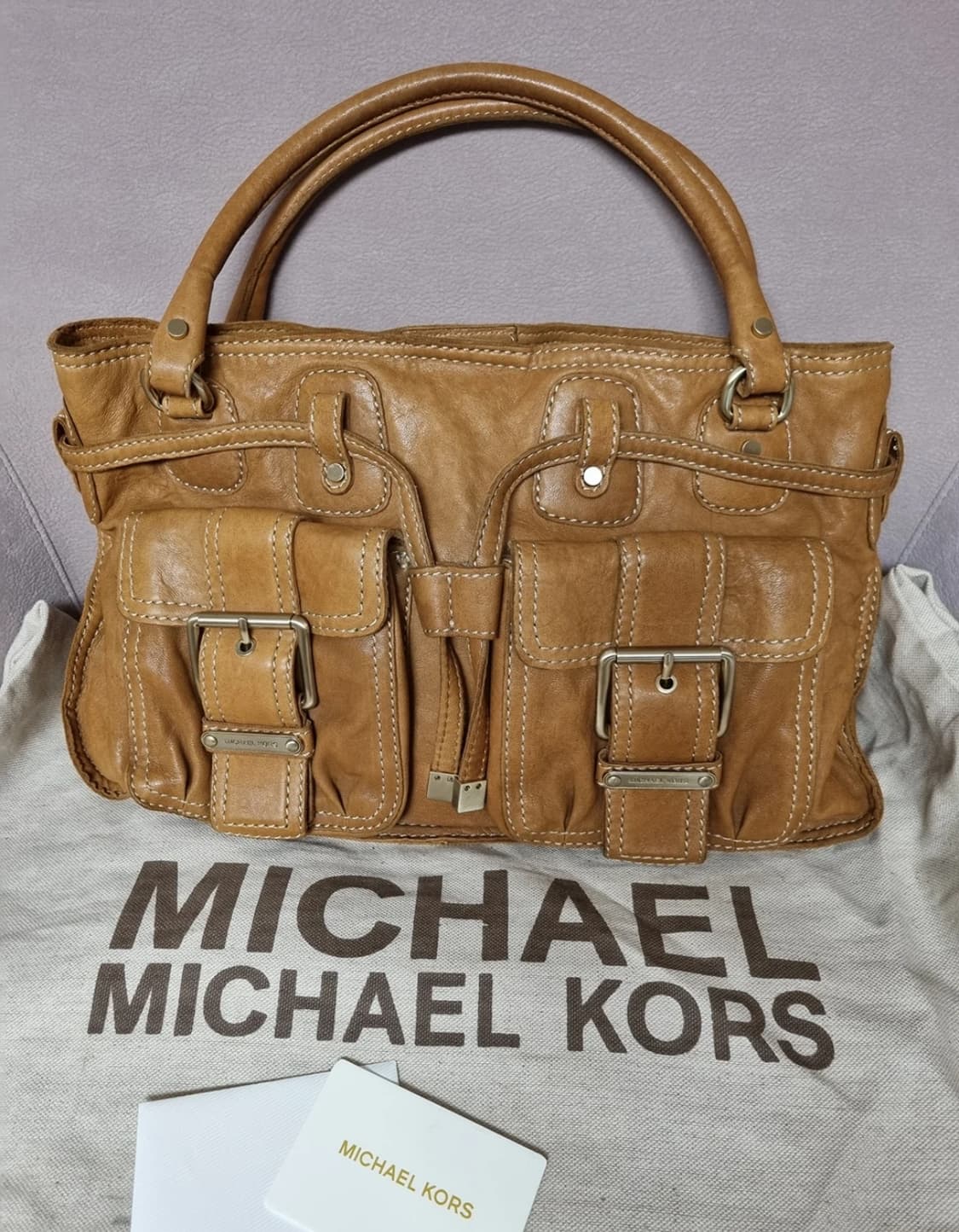 Michael kors 마이클코어스 브라운 숄더백 상품이미지2