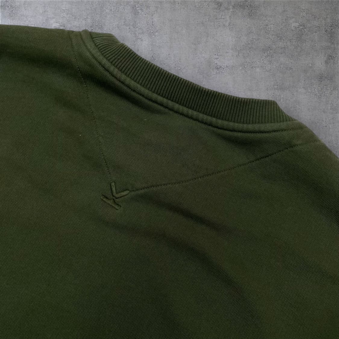 겐조 Kenzo 카키 타이거 크레스트 자수 맨투맨 2XL 상품이미지8