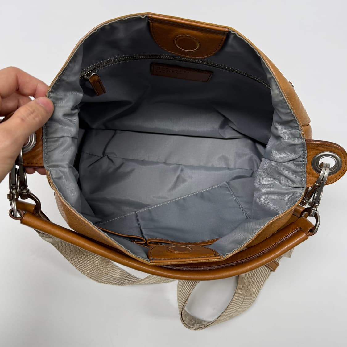 Margaret Howell 3 way leather bag 상품이미지8