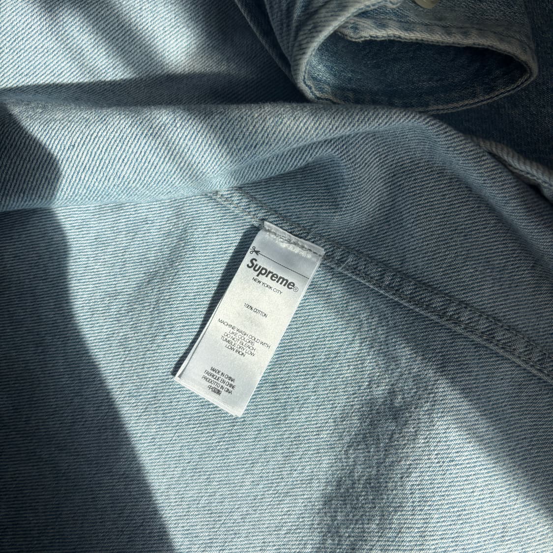 슈프림 스몰 박스 셔츠 데님- 23FW (S) 상품이미지4