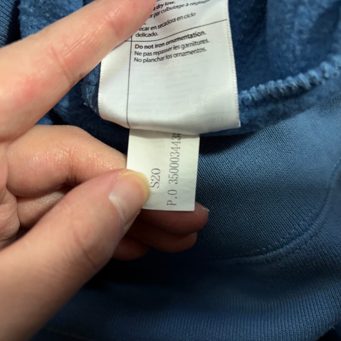 칼하트 스카이 후드티(M) 상품이미지6