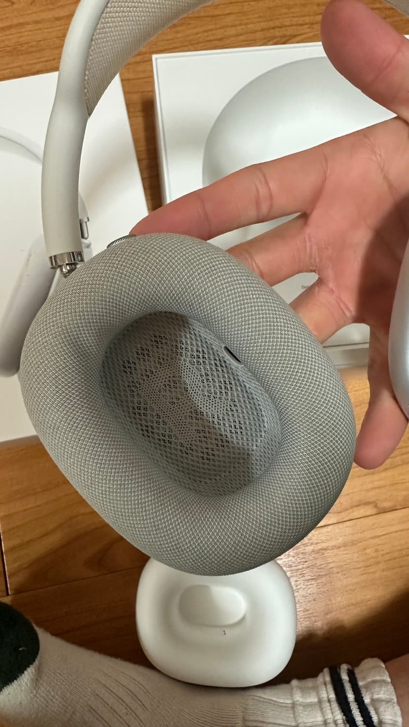 에어팟 맥스 1세대 실버 8핀 상품이미지5