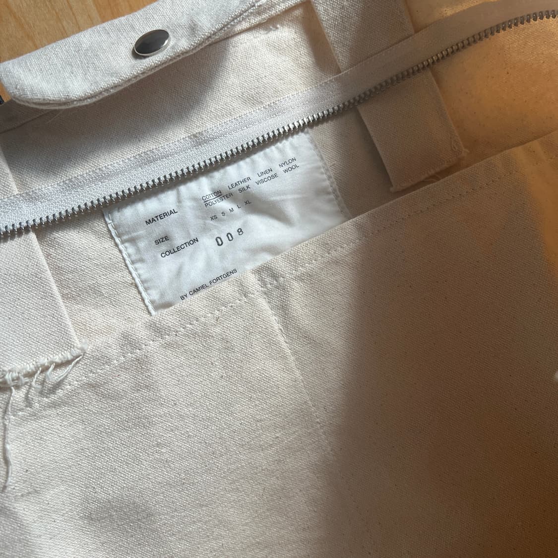 카미엘포트젠스 빅 캔버스 백 상품이미지4