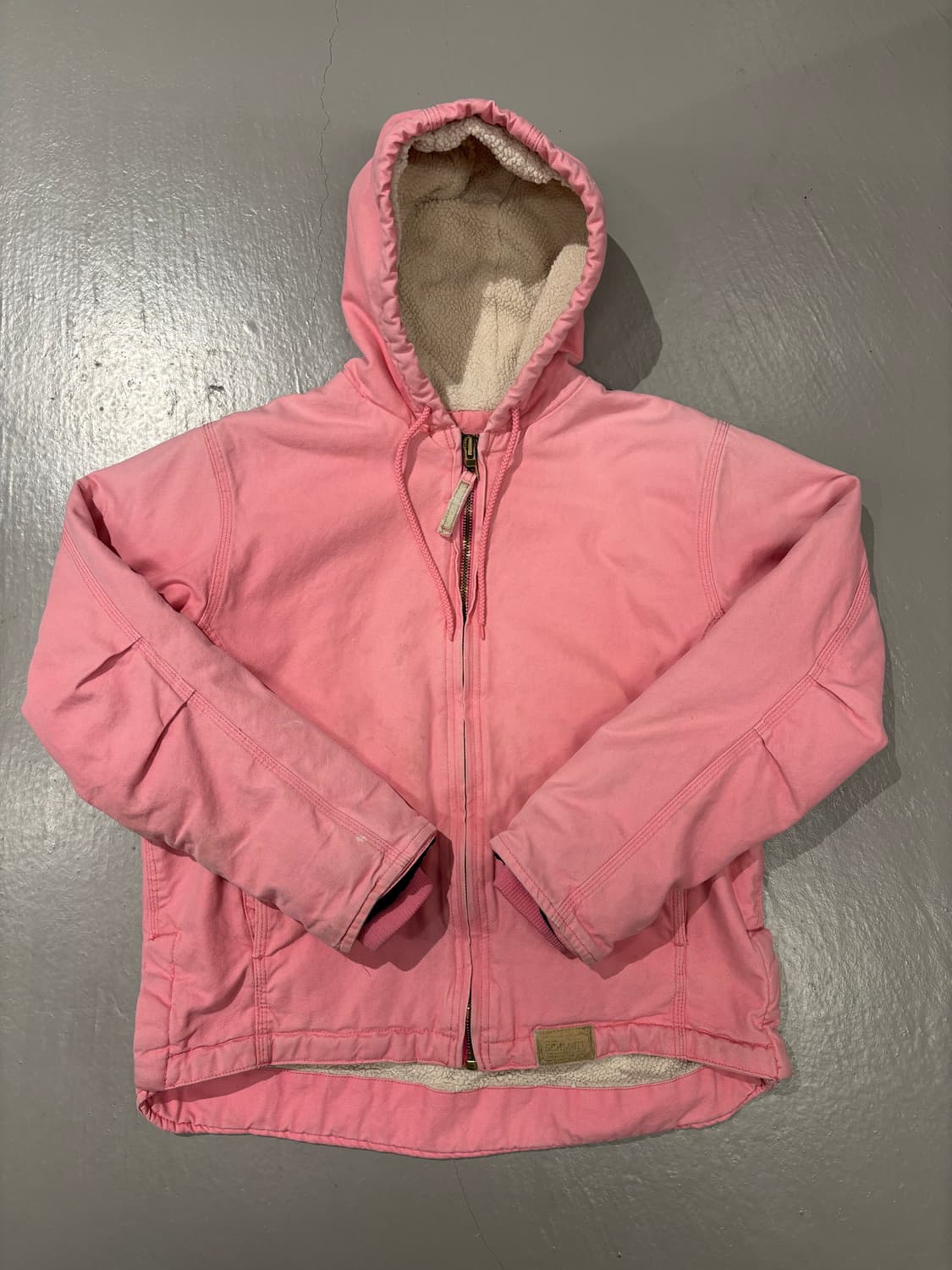 빈티지 쉐르파 엑티브 자켓 (딸기우유)   상품이미지6
