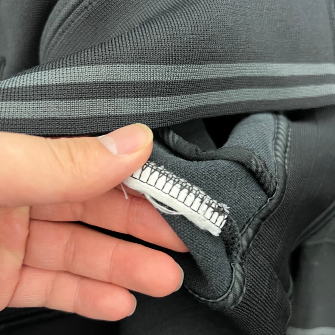 나이키 스우시 맨체스터 유나이티드 올블랙 트랙탑 져지 자켓 상품이미지6