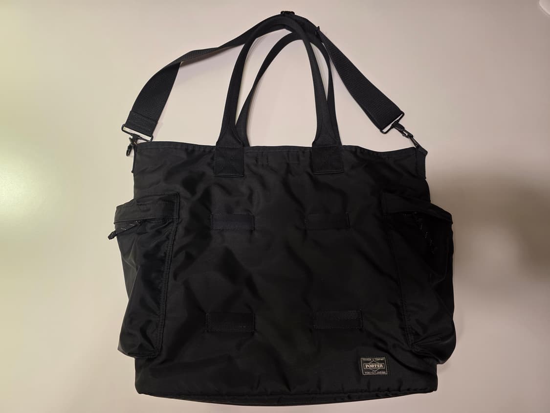 포터 포스 2way 토트백 블랙 (이너백 포함) 상품이미지1