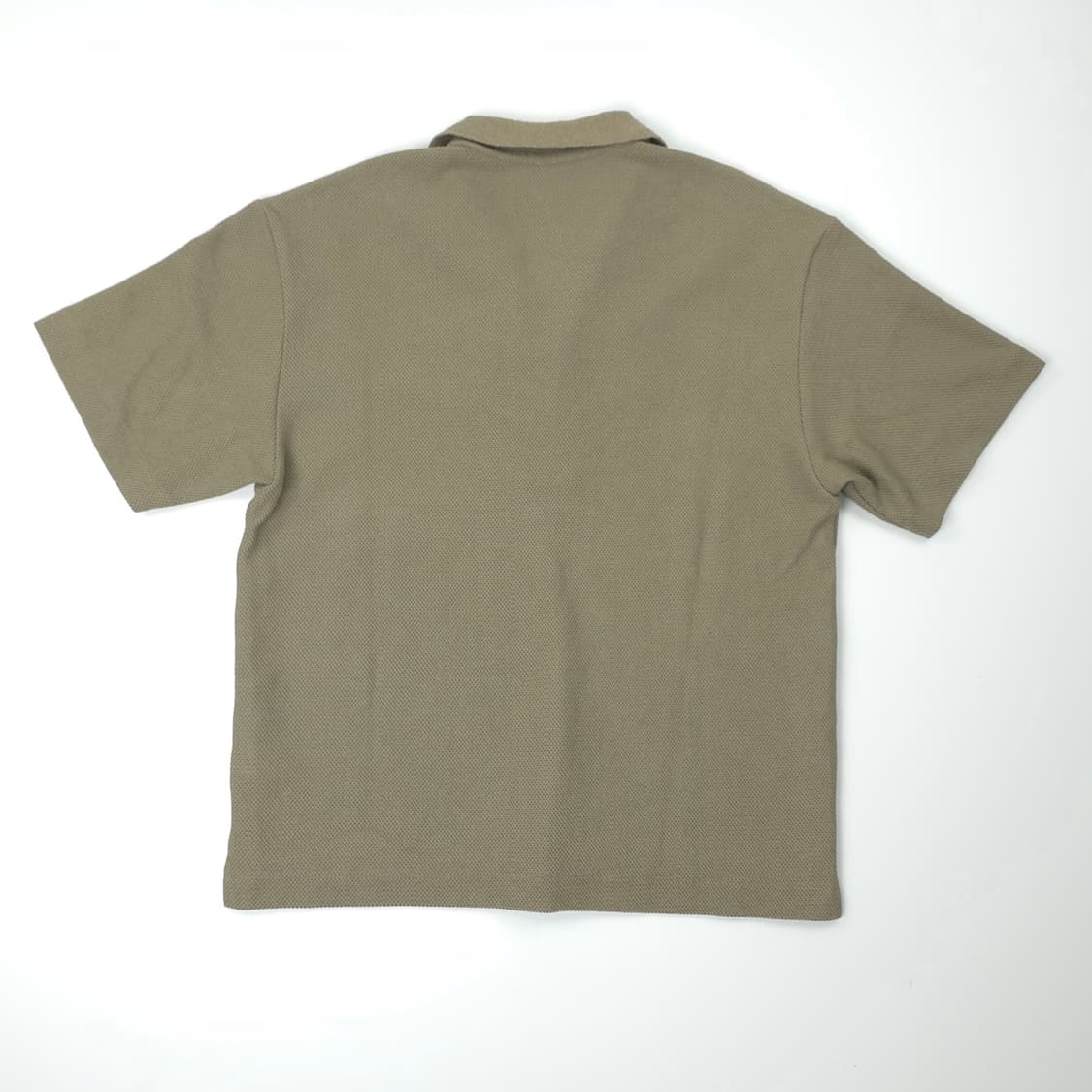 타임 폴리혼방 반팔카라티 카키 (100) 상품이미지2