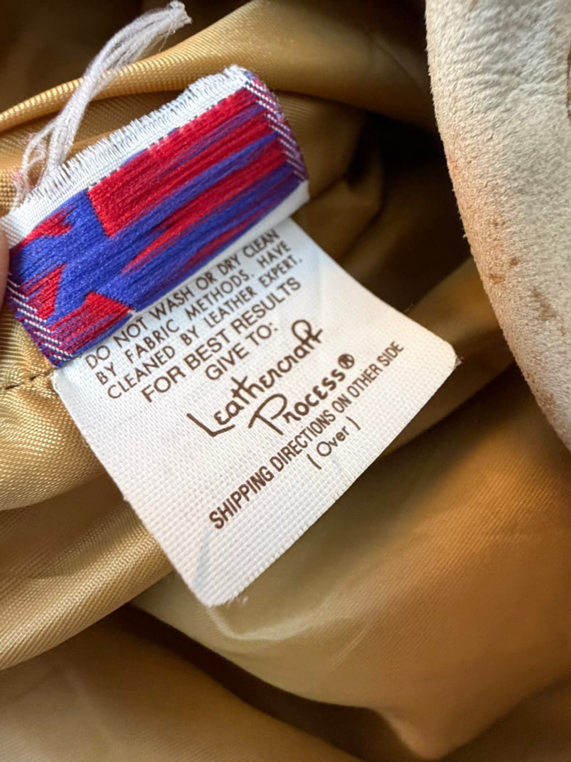 빈티지 쇼트 핸드 페인드 레더 자켓  상품이미지9